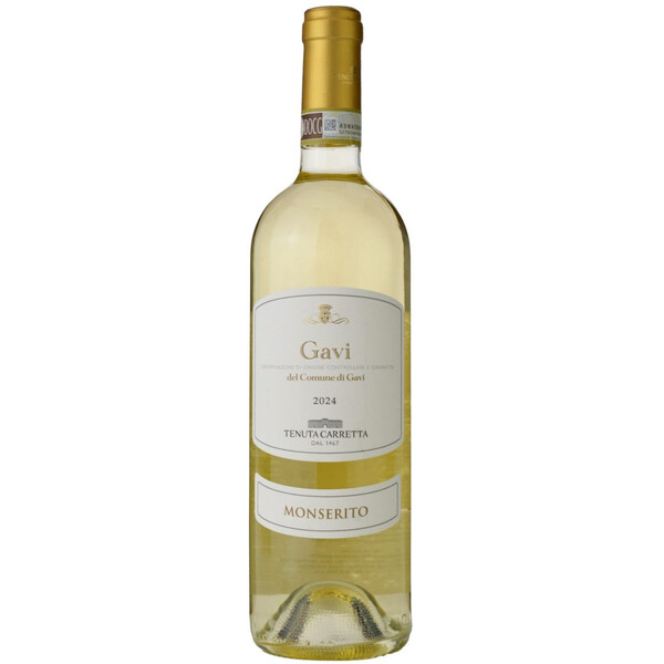 white wine Monserito Gavi del Comune di Gavi DOCG 2024