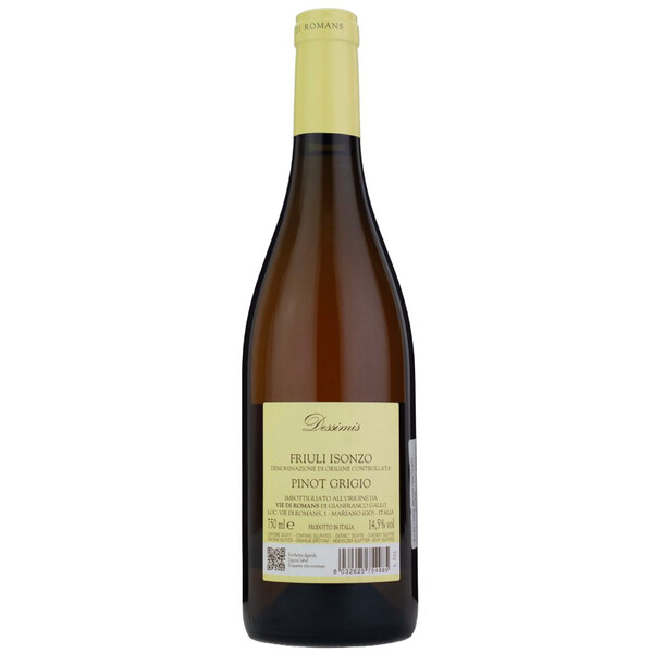 Vie di Romans "Dessimis" Pinot Grigio, Friuli Isonzo DOC 