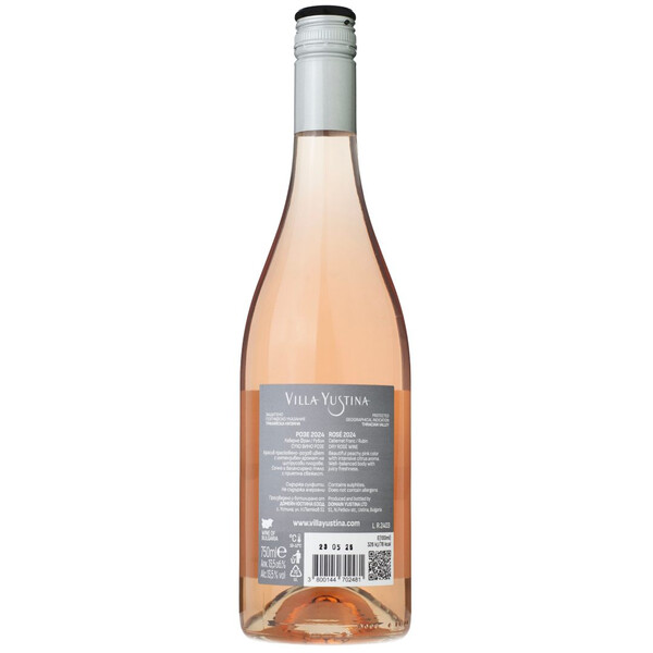 Villa Yustina Rosé 2024 – Cabernet Franc & Rubin