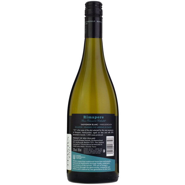 White wine Sauvignon Blanc Rimapere Plot 101 Marlborough 2022
