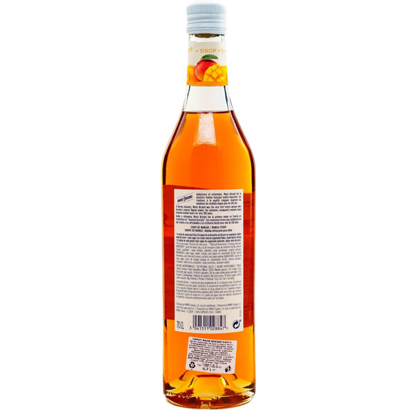 Mango syrup 0.70 l. Marie Brizard