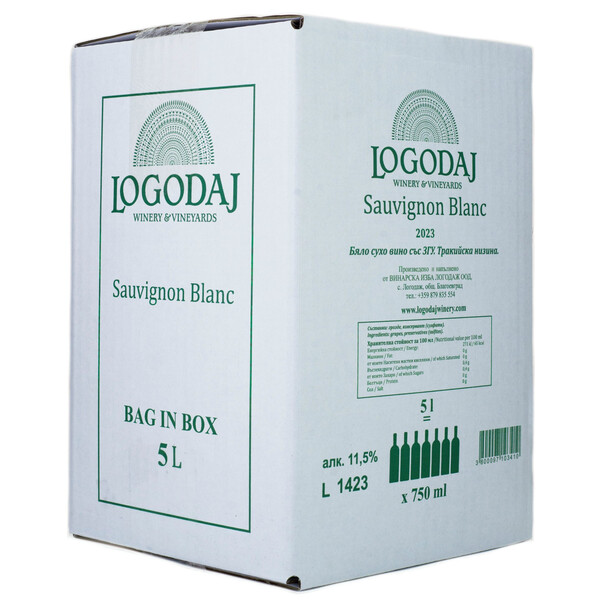 White wine Sauvignon Blanc Logodaj