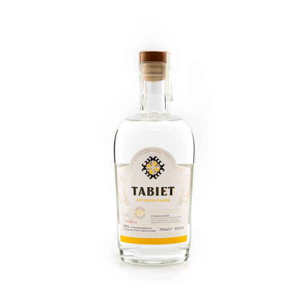 Крушова ракия Табиет 0,70л.  Сърбия *42% алк.с-е - нб 26