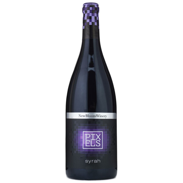 Syrah Pixels New Bloom Winery 