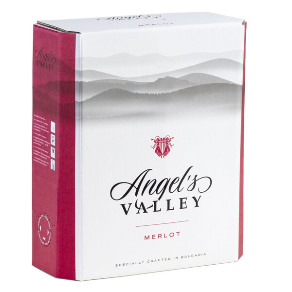 red wine Merlot  Angel's  2023
