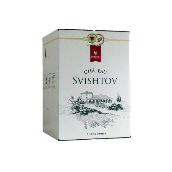 Бяло вино Шардоне Виния 5,0л. Винпром Свищов ~ България
