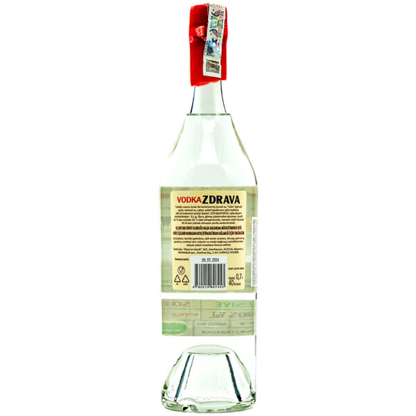 Zdrava Vintage Eco Vodka Batch 1 Harvest 2022
