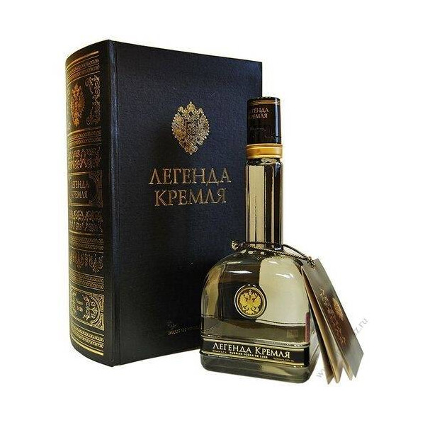 Водка Легенда Кремля 0,70л, Книга