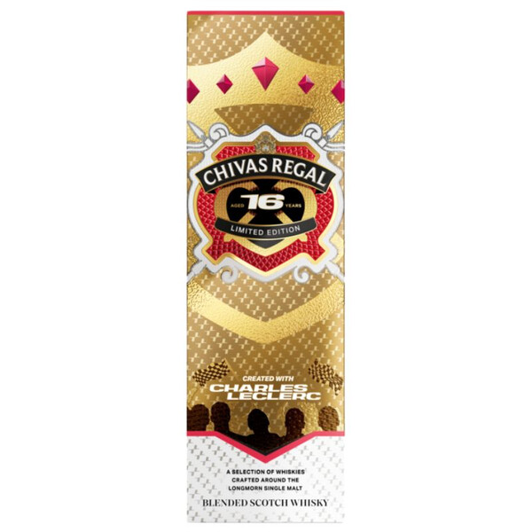 Blended Scotch Whisky Chivas Regal 16YO Limited Edition Charles Leclerc