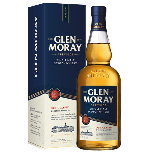 Glen Moray Our Classic Speyside Single Malt Scotch Whisky