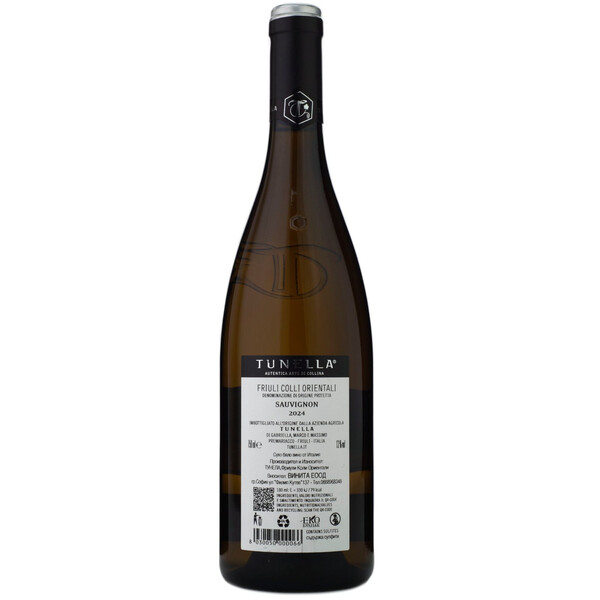 White wine Sauvignon Friuli Colli Orientali DOP La Tunella