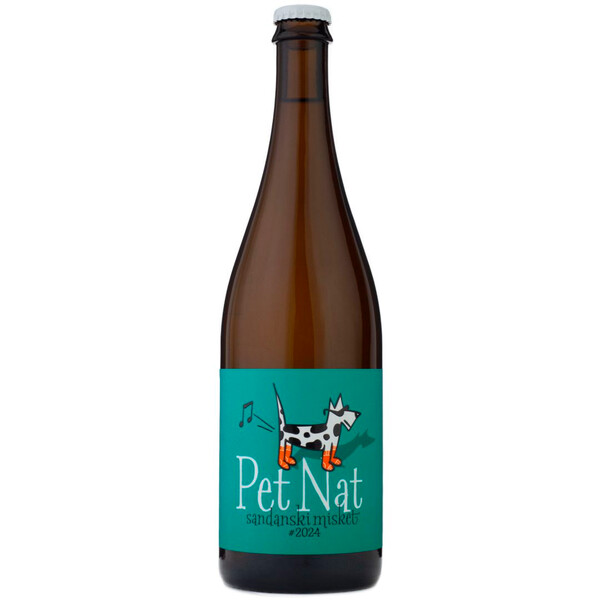 Pet‑Nat Sandanski Misket Brut Nature Winery Orbelia
