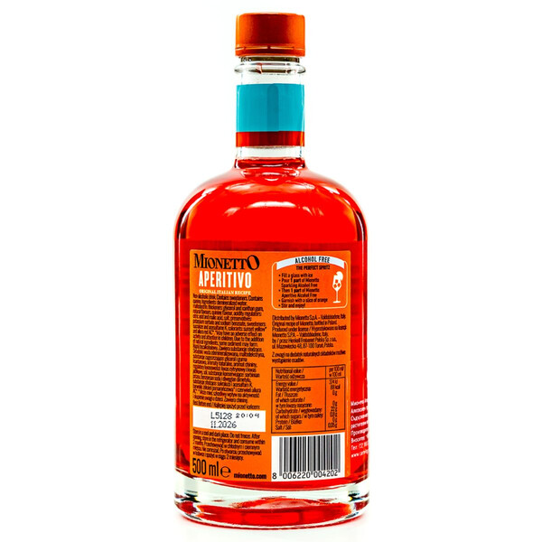 Аперитиво Мионето без алкохол 0,50л