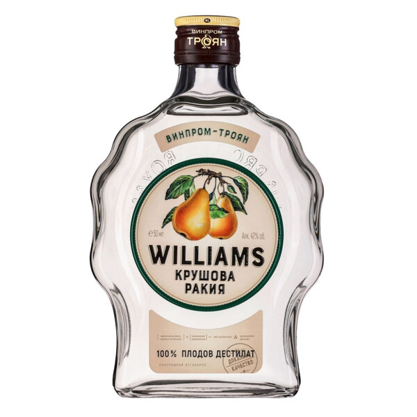 Troyan Pear Williams Brandy 50ml