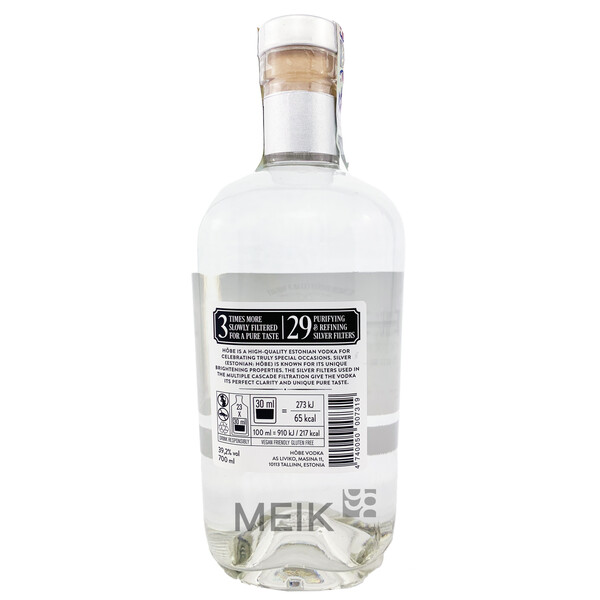 Hobe Slow Cascaded Silver Filtered Pure Vodka