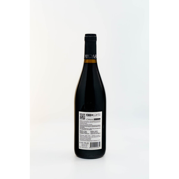 Червено вино Малбек, Сира, Каберне Фран и Каберне Совиньон 2012г. 0,75л. Домейн Мараш
