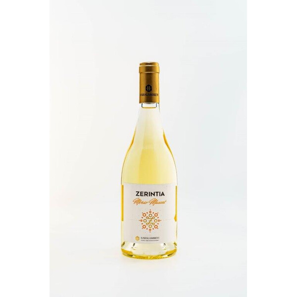 White wine Morio Muscat Zerinthia 2019. 0.75 l. Haralambievi Winery