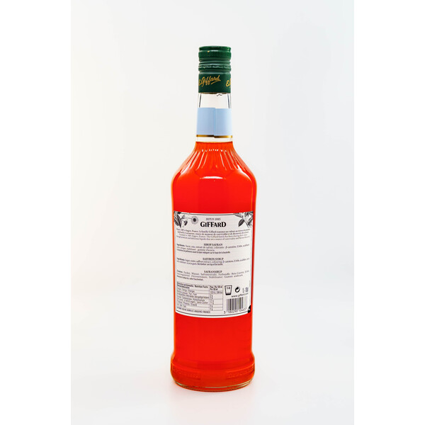 Saffron syrup 1.0 l. Giffard